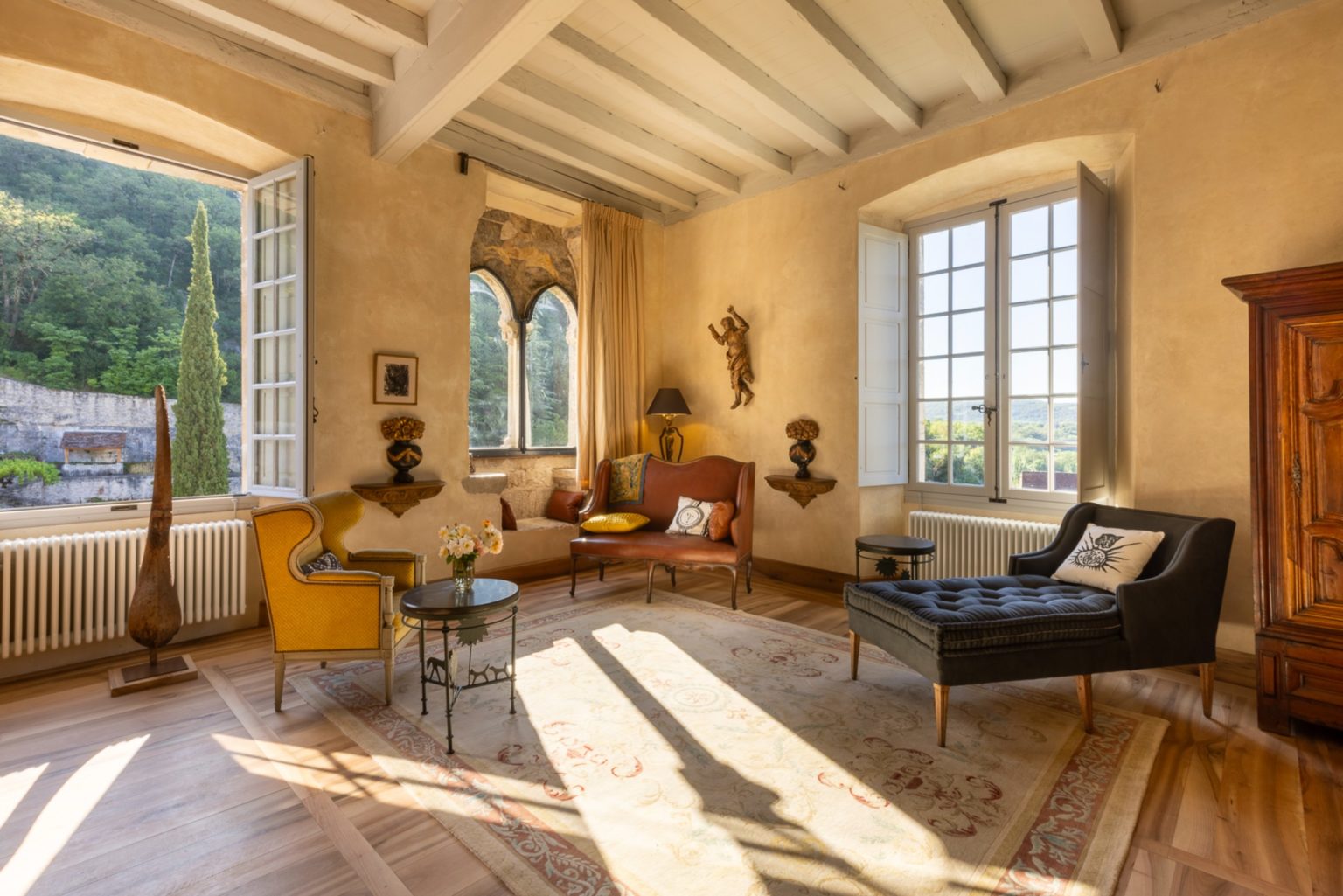 Chateau Larnagol Chambre Hote -Suite Vicomte de CALVIGNAC Ch 1-©MalikaTurin-9938-WEB