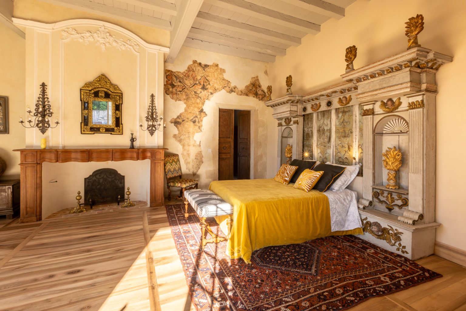 Chateau Larnagol Chambre Hote -Suite Vicomte de CALVIGNAC Ch 1 ©MalikaTurin-9943-WEB